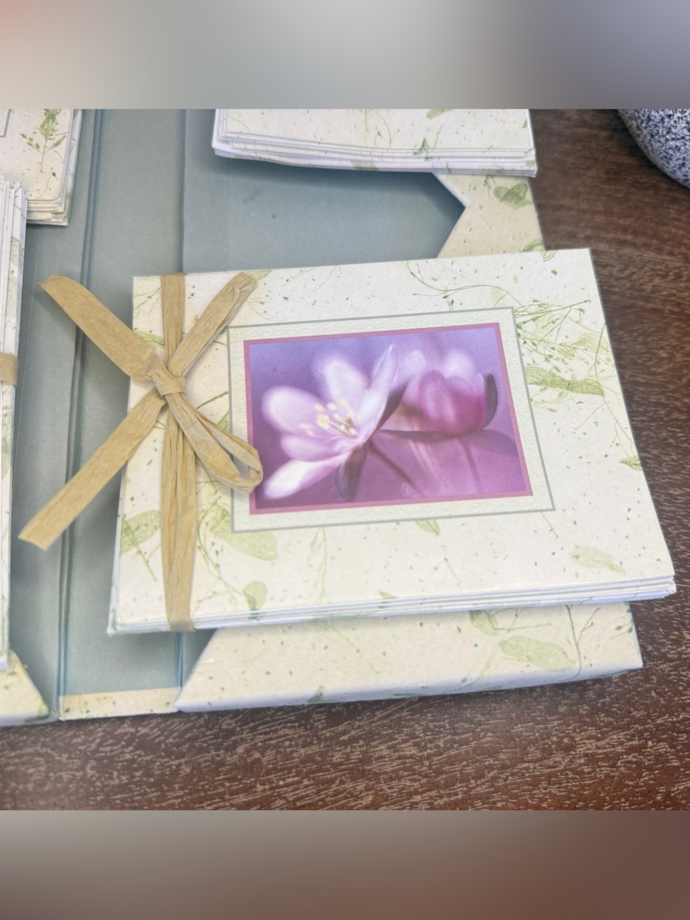 Botanical Blank Note Card Set (4 Packs) - Picture 7 of 14
